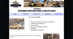 Desktop Screenshot of dynahoe.com